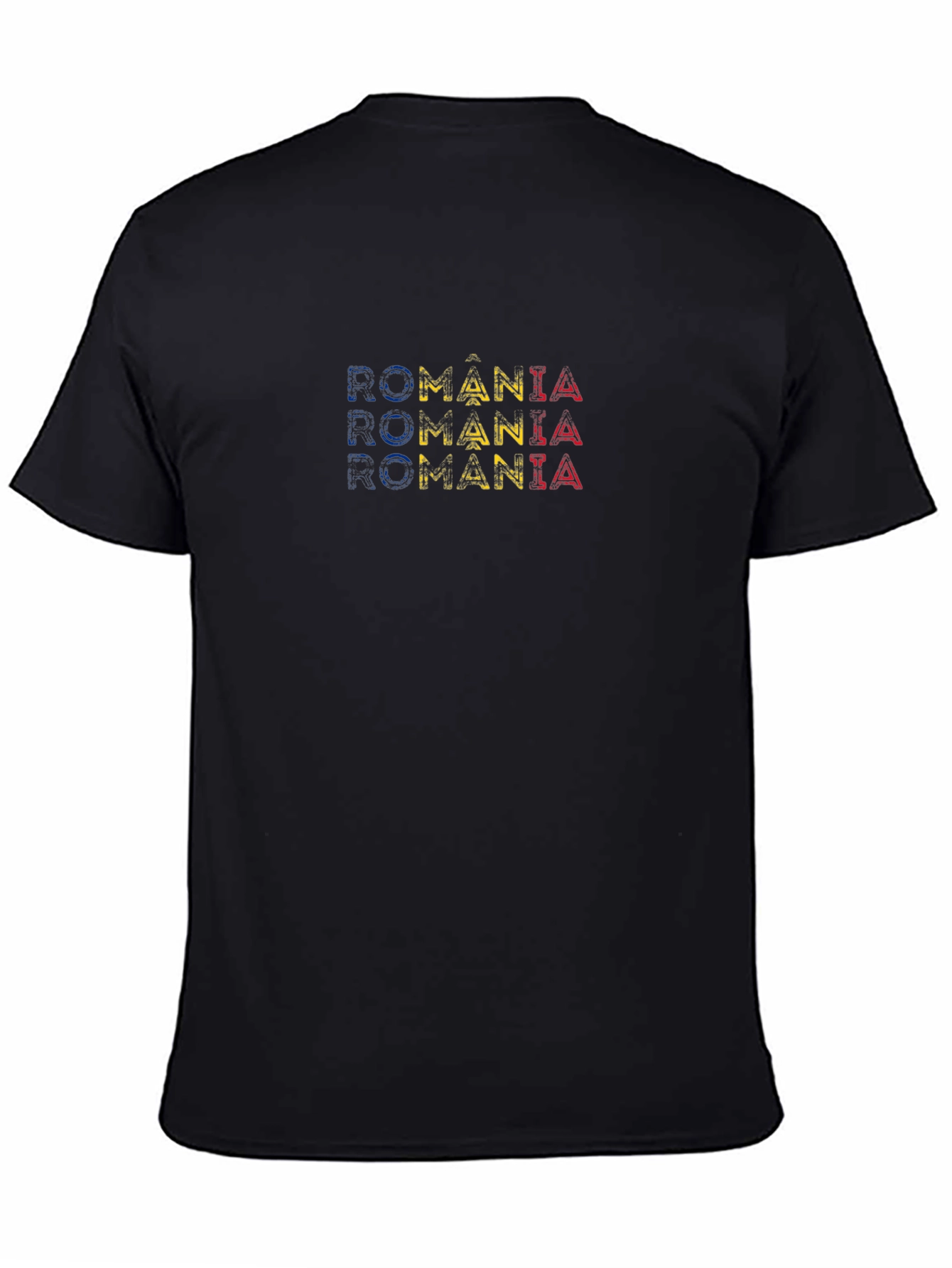 Romania Flag T-Shirt Patriotic Tee