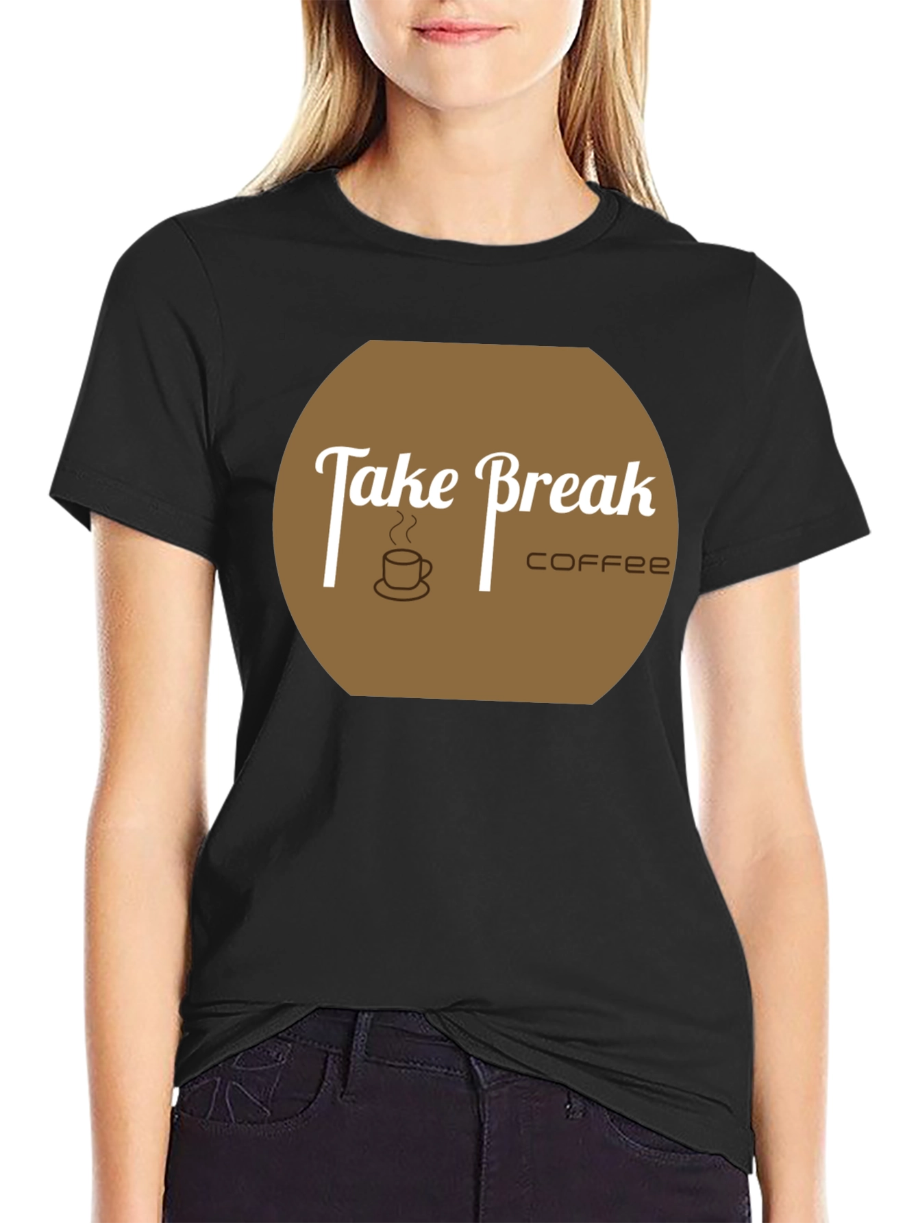 Take a Break Coffee T-Shirt - Relax & Enjoy!