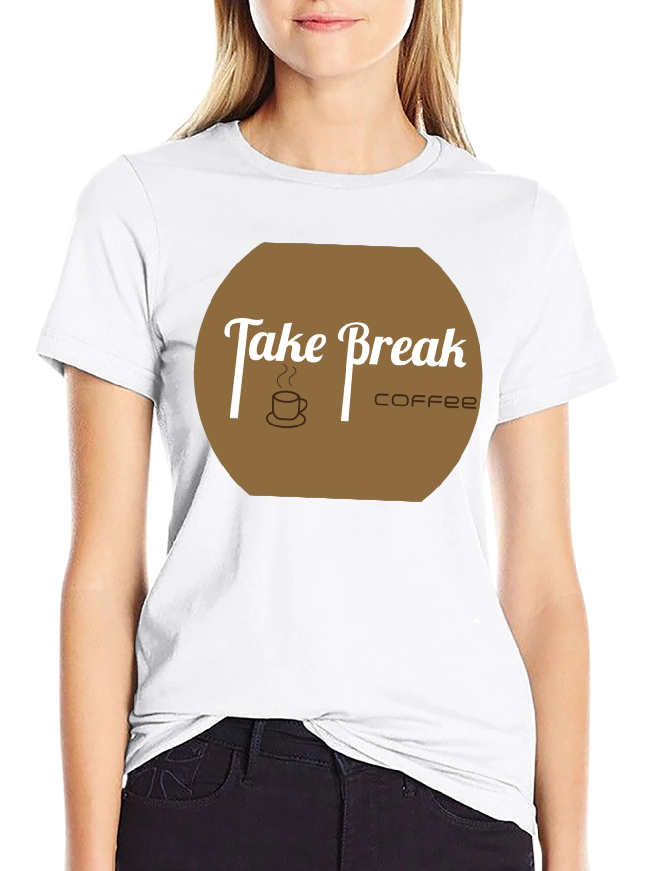 Take a Break Coffee T-Shirt - Relax & Enjoy!