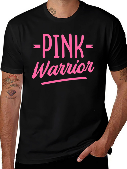 Pink Warrior T-Shirt - Breast Cancer Awareness