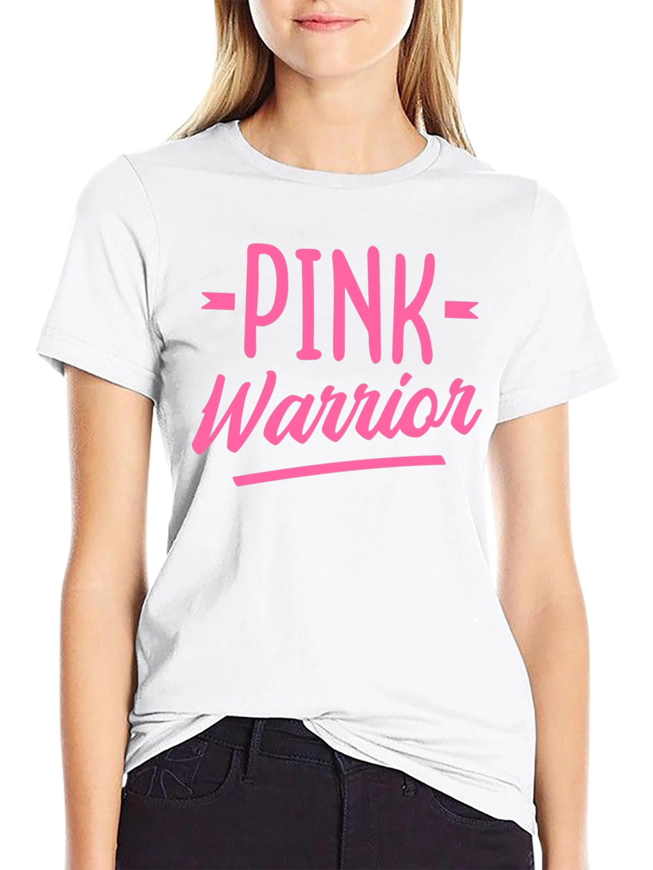 Pink Warrior T-Shirt - Breast Cancer Awareness