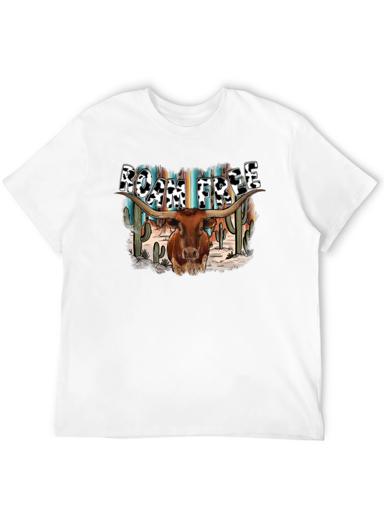 Roam Free Longhorn Graphic Tee