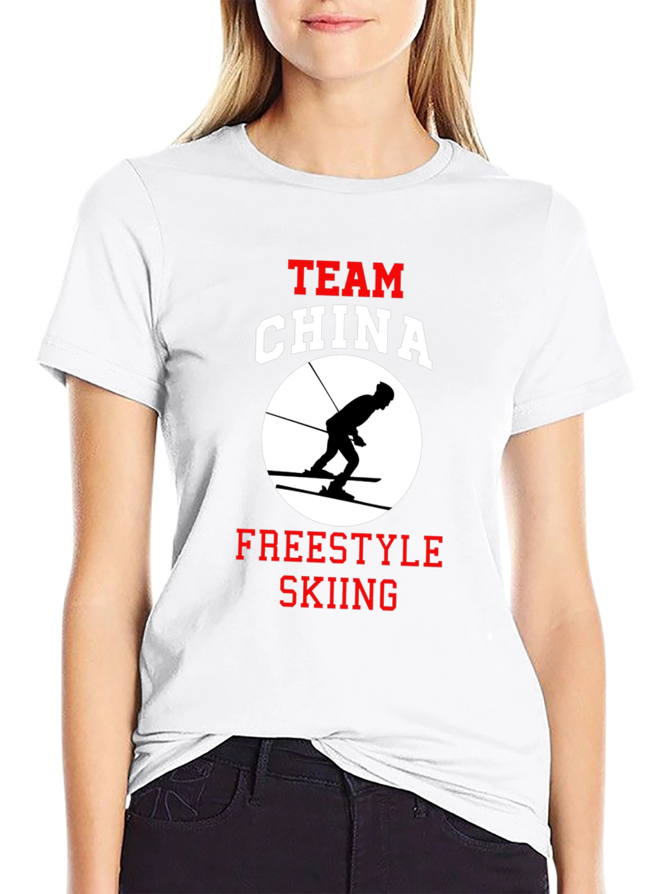 Team China Freestyle Skiing T-Shirt