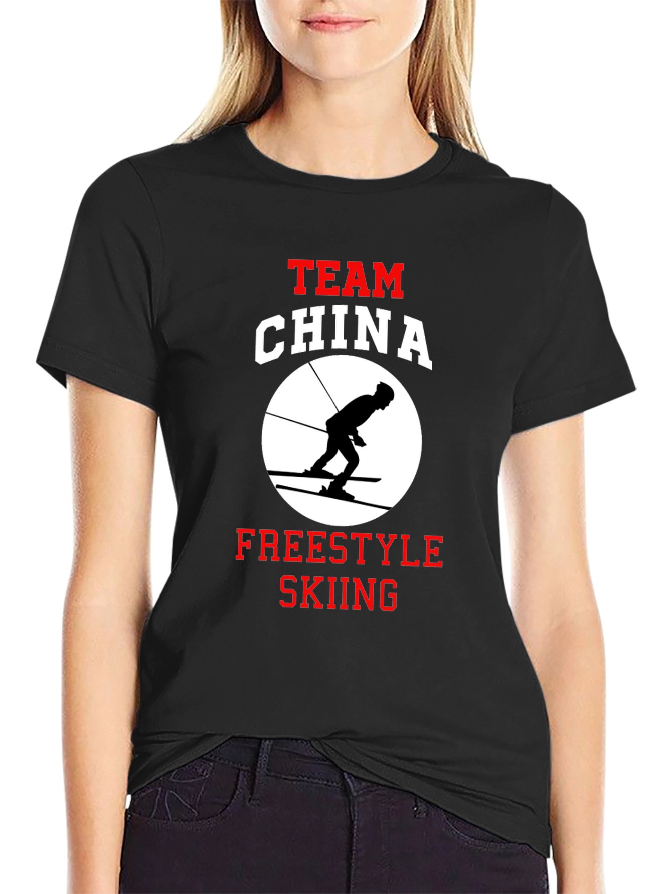 Team China Freestyle Skiing T-Shirt