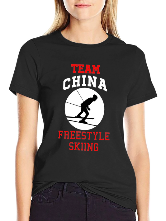 Team China Freestyle Skiing T-Shirt