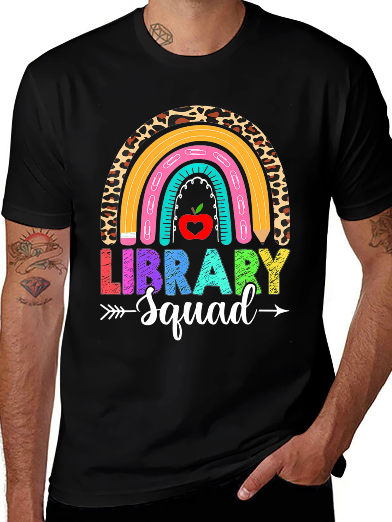 Library Squad Graphic Tee
