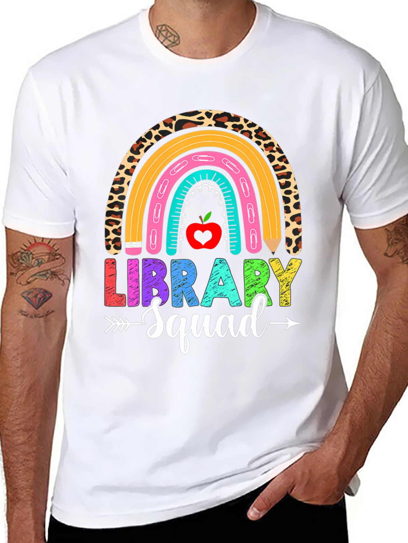 Library Squad Graphic Tee