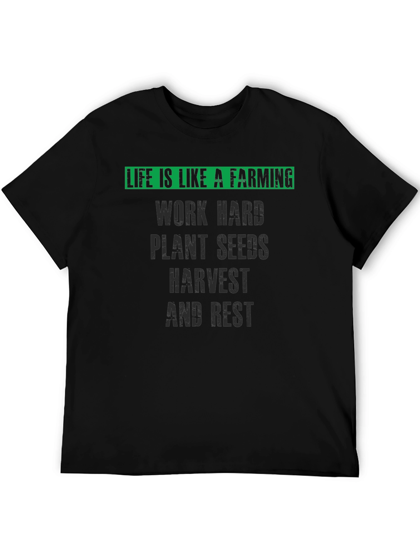 Life is Like a Farming T-Shirt