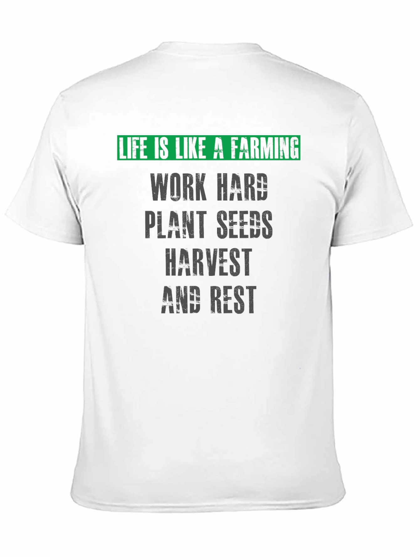 Life is Like a Farming T-Shirt