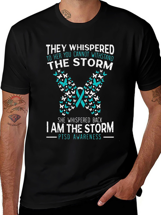 PTSD Awareness Butterfly T-Shirt