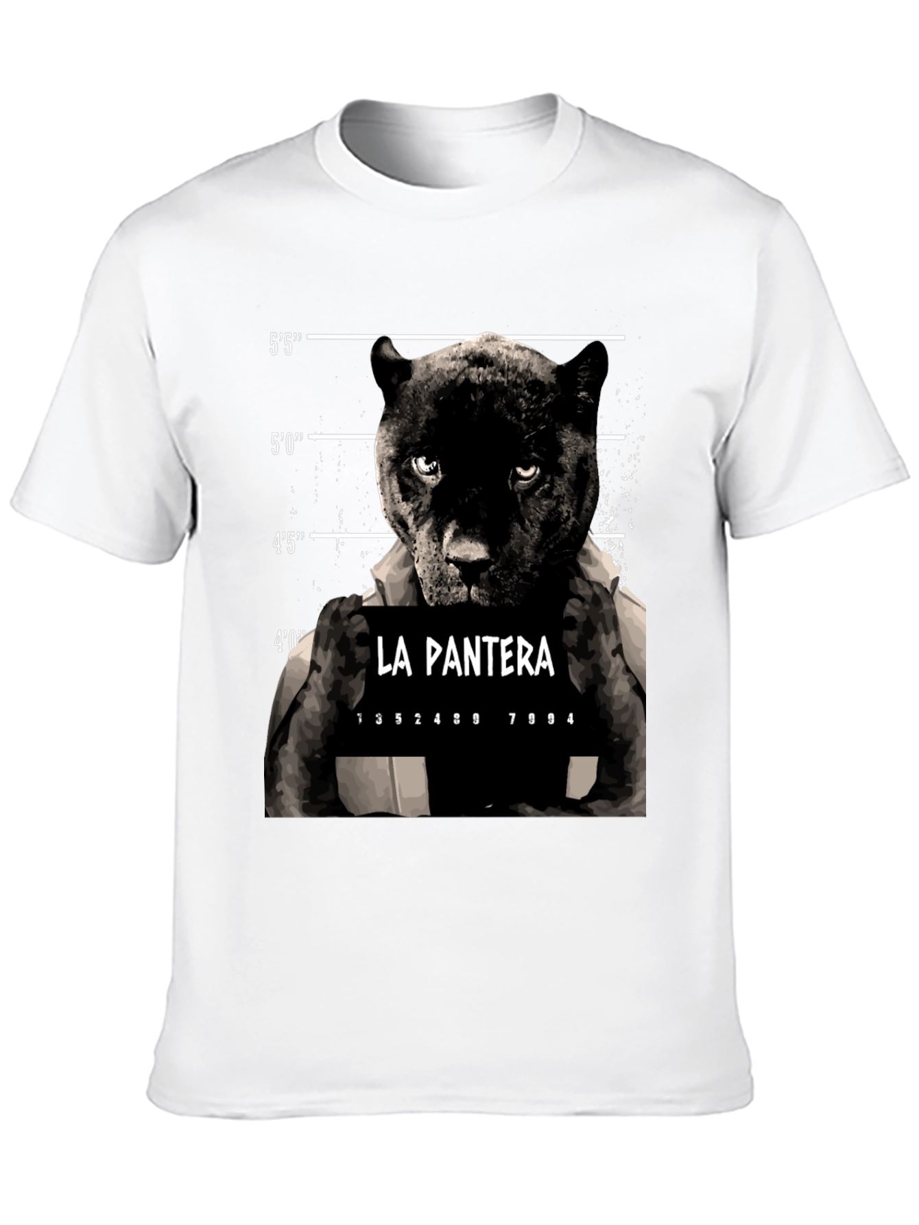 La Pantera Mugshot Graphic T-Shirt - Menswear