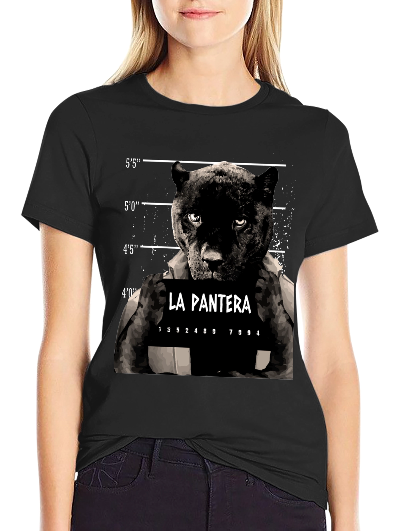 La Pantera Mugshot Graphic T-Shirt - Menswear