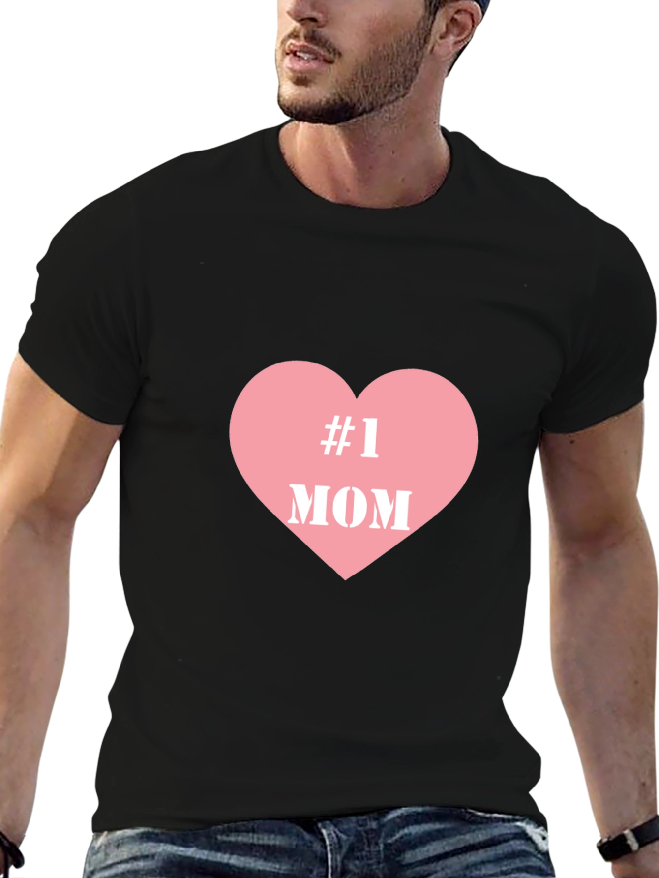 Best Mom Ever T-Shirt - Heart Design