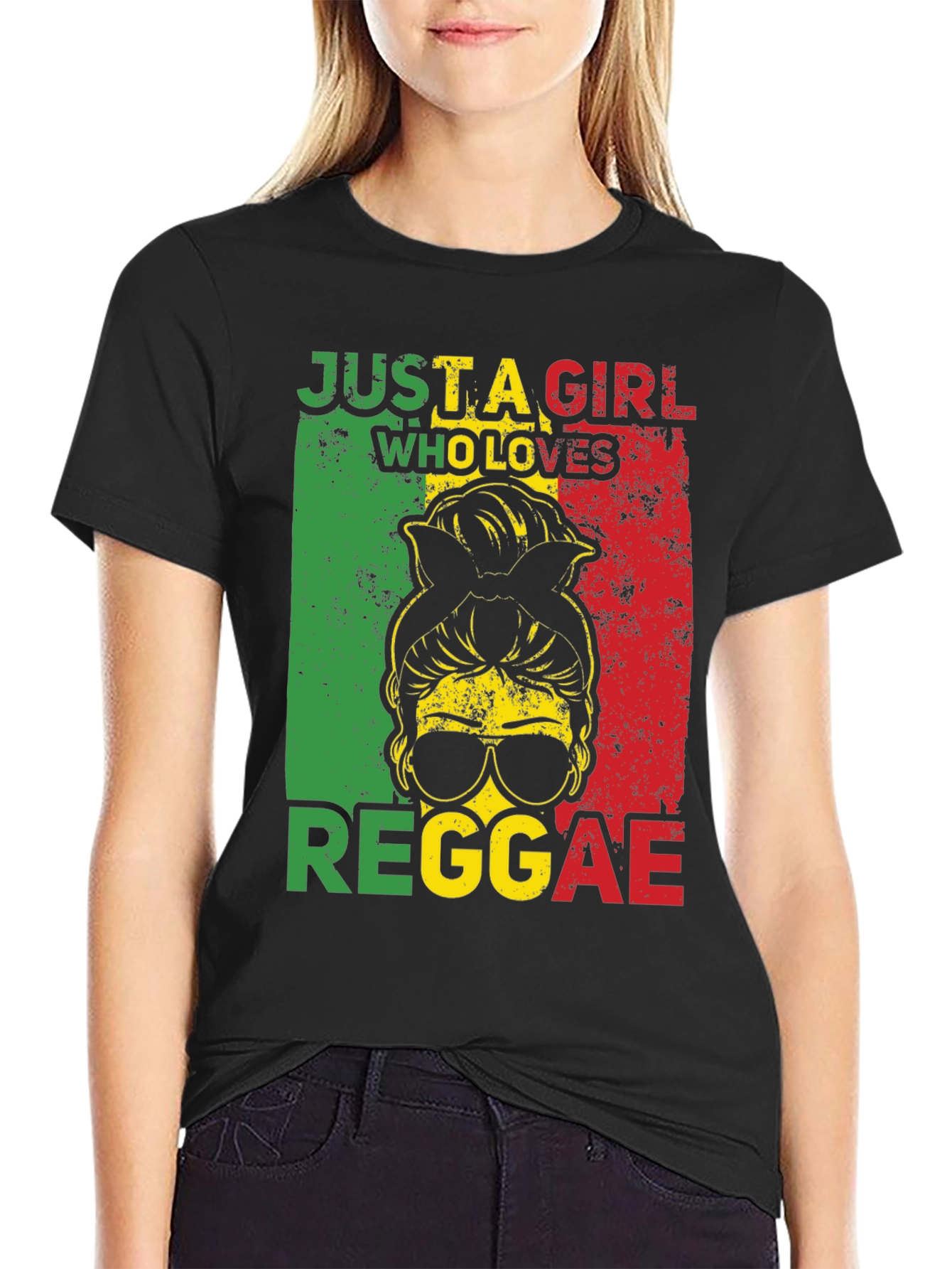 Just a Girl Who Loves Reggae T-Shirt