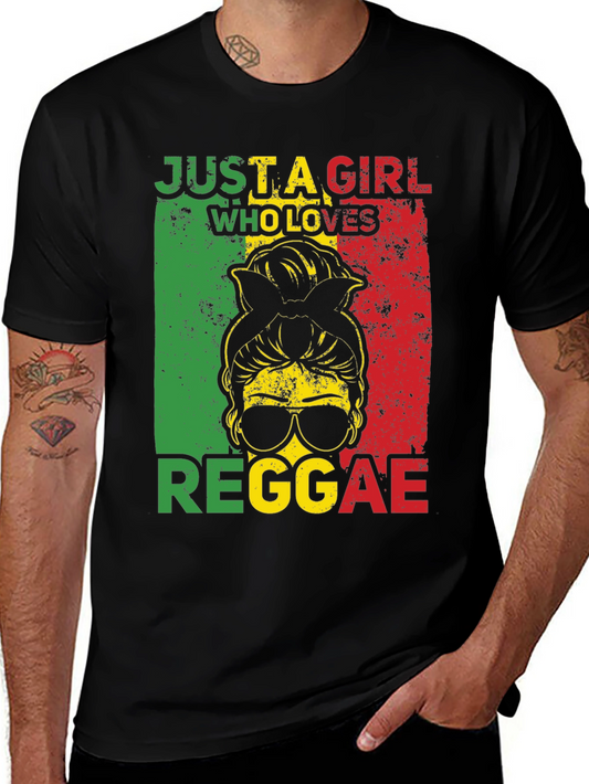 Just a Girl Who Loves Reggae T-Shirt