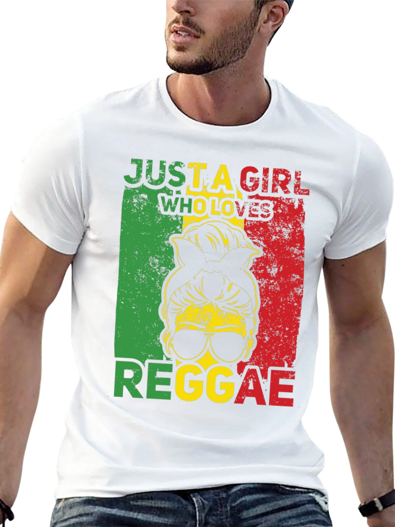 Just a Girl Who Loves Reggae T-Shirt