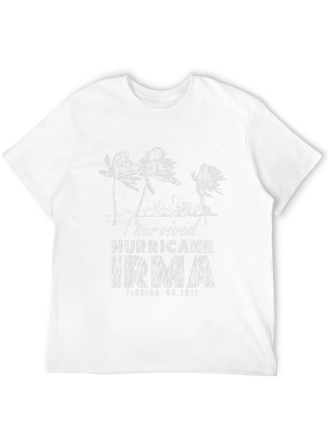 Hurricane Irma Survivor T-Shirt Florida 09.2017