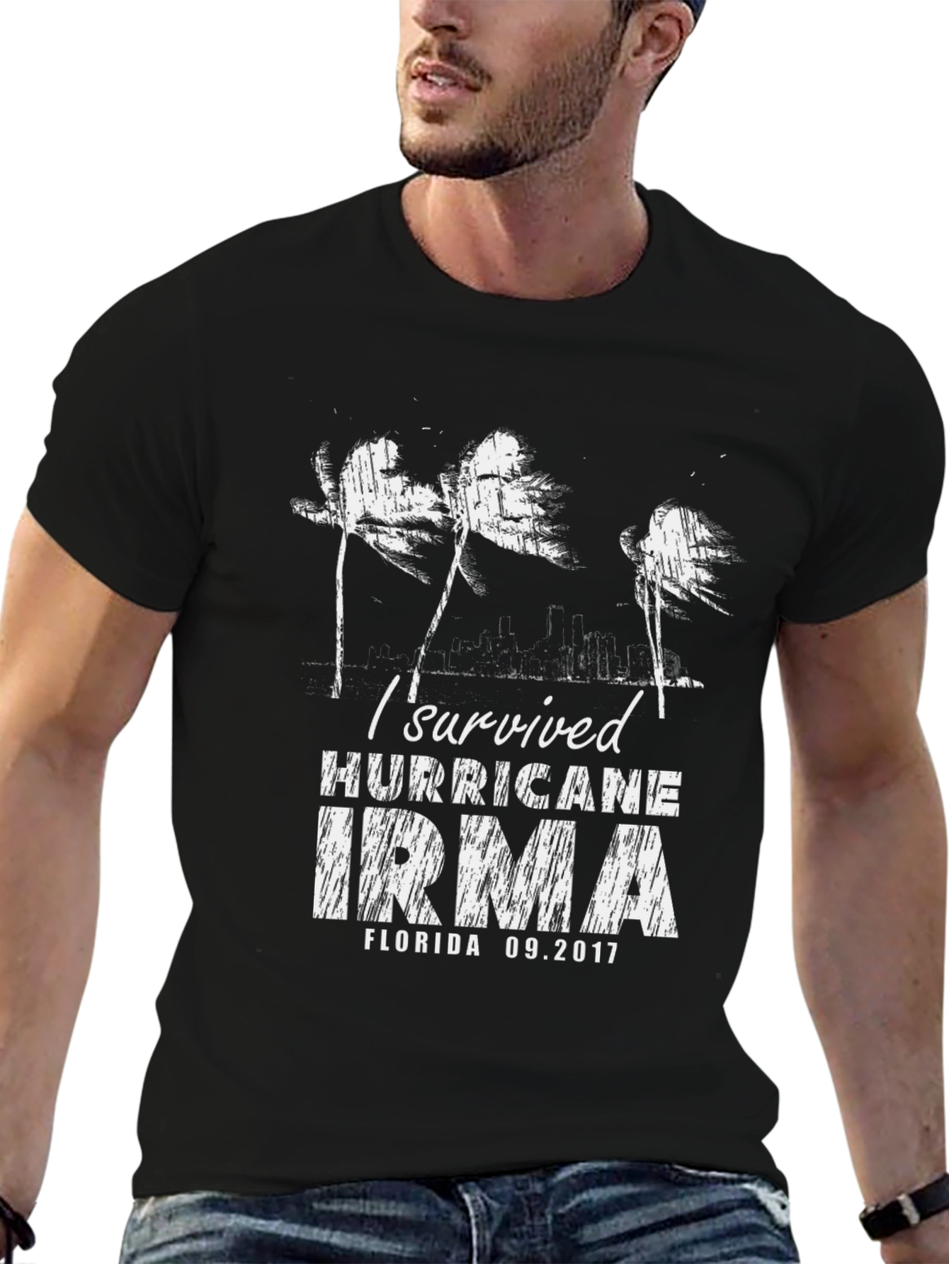 Hurricane Irma Survivor T-Shirt Florida 09.2017