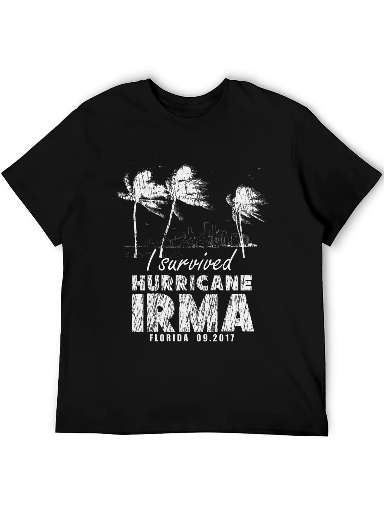 Hurricane Irma Survivor T-Shirt Florida 09.2017