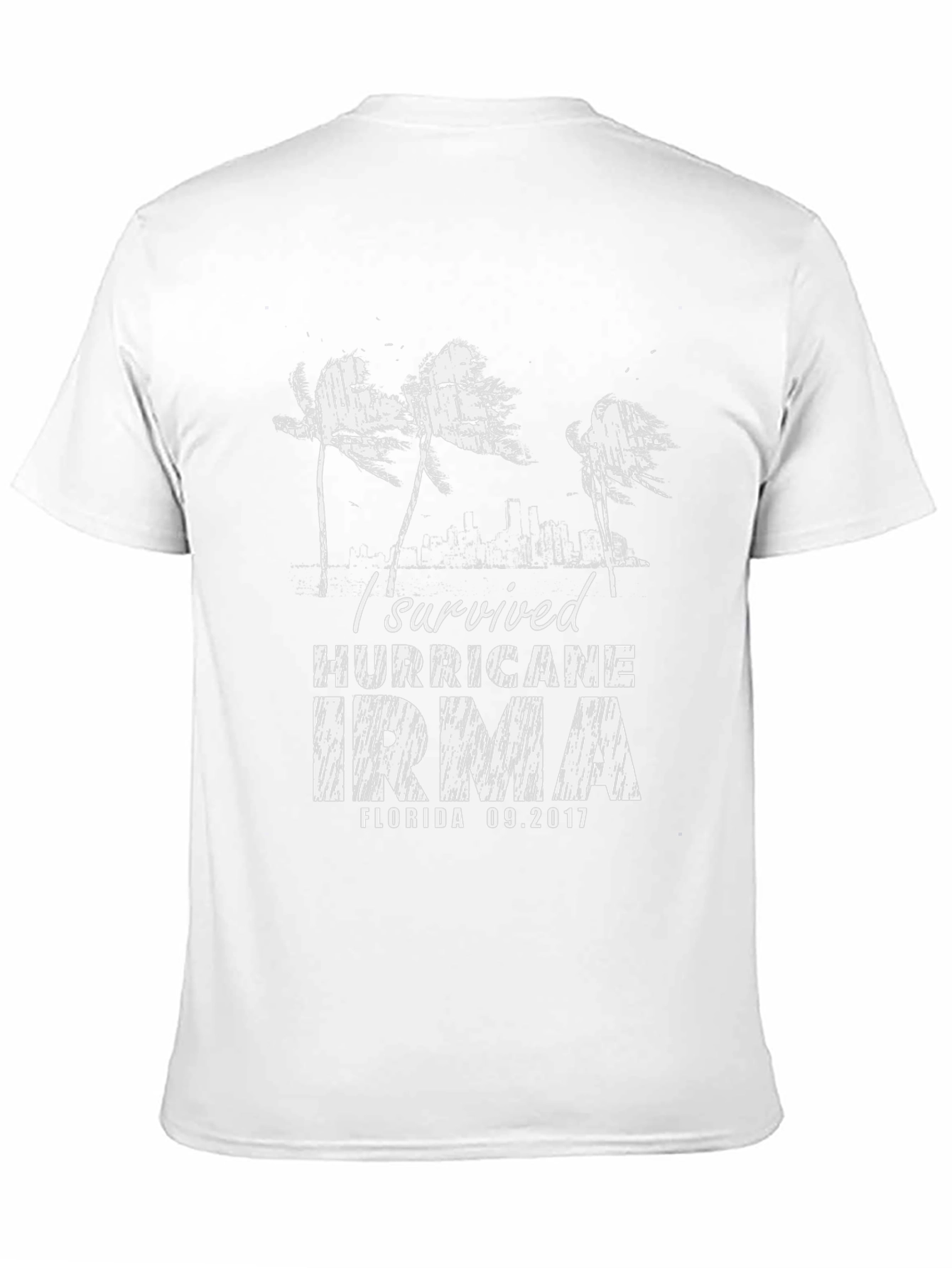 Hurricane Irma Survivor T-Shirt Florida 09.2017