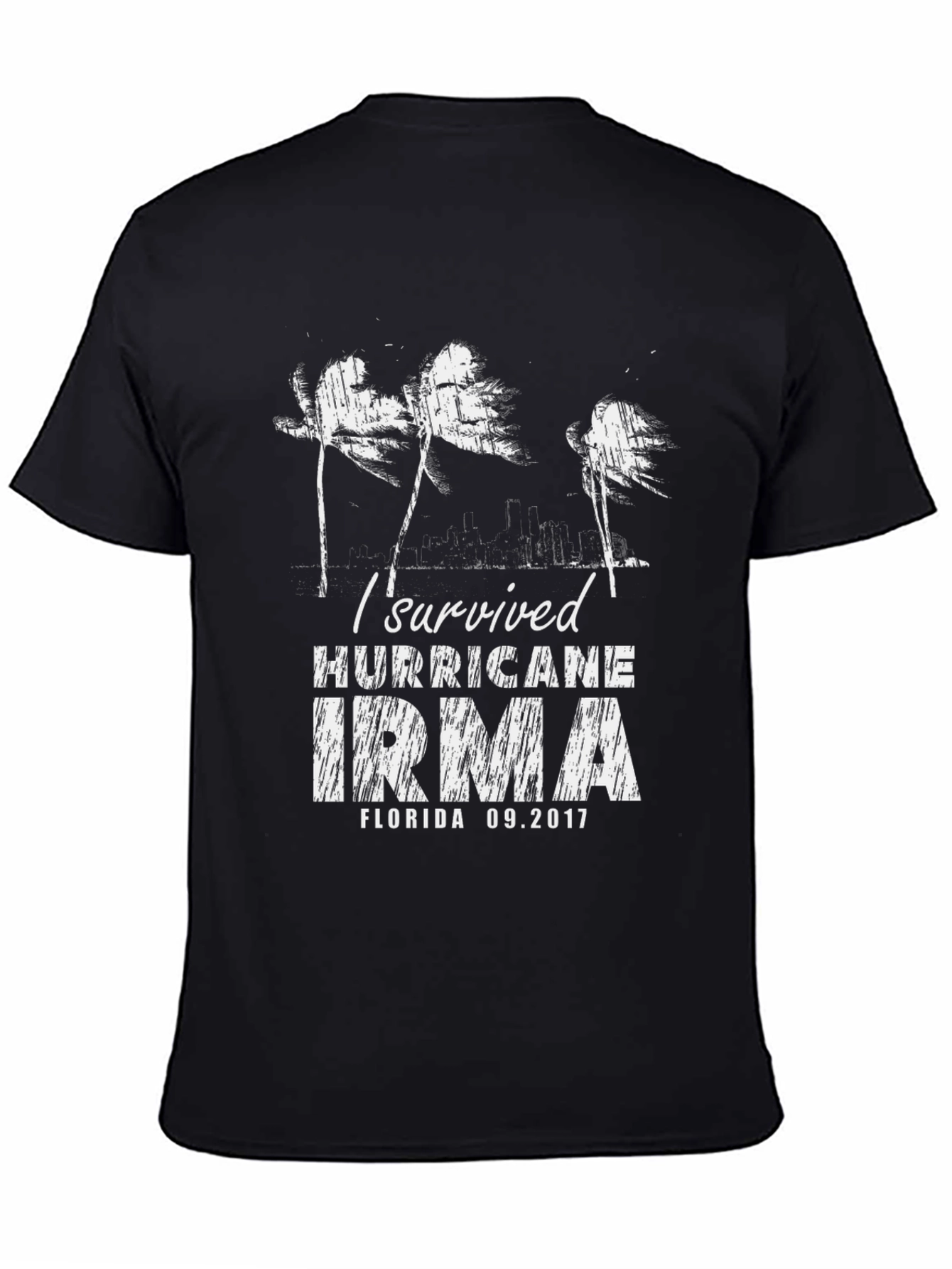 Hurricane Irma Survivor T-Shirt Florida 09.2017