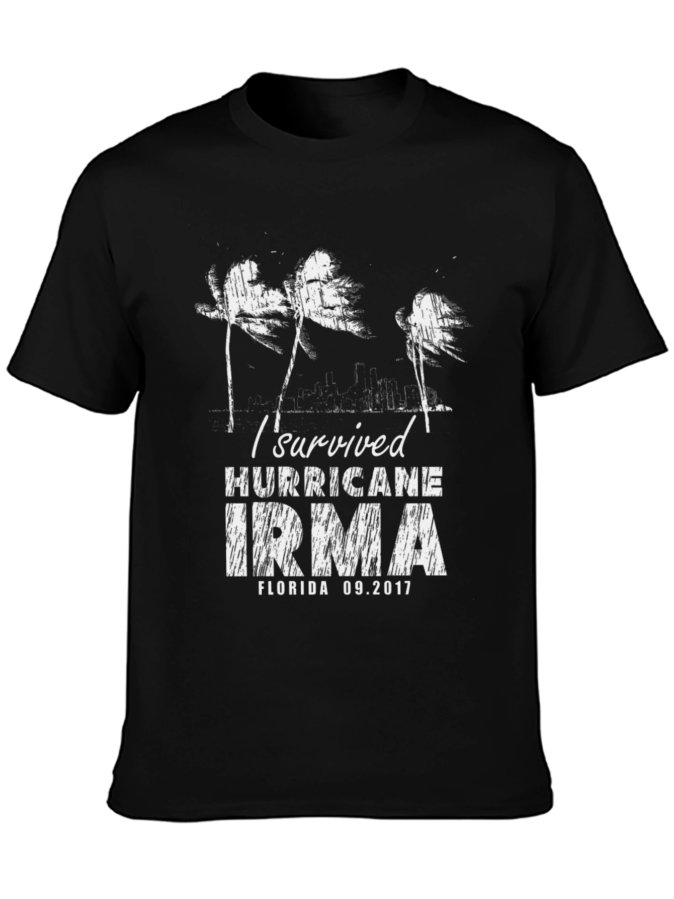 Hurricane Irma Survivor T-Shirt Florida 09.2017