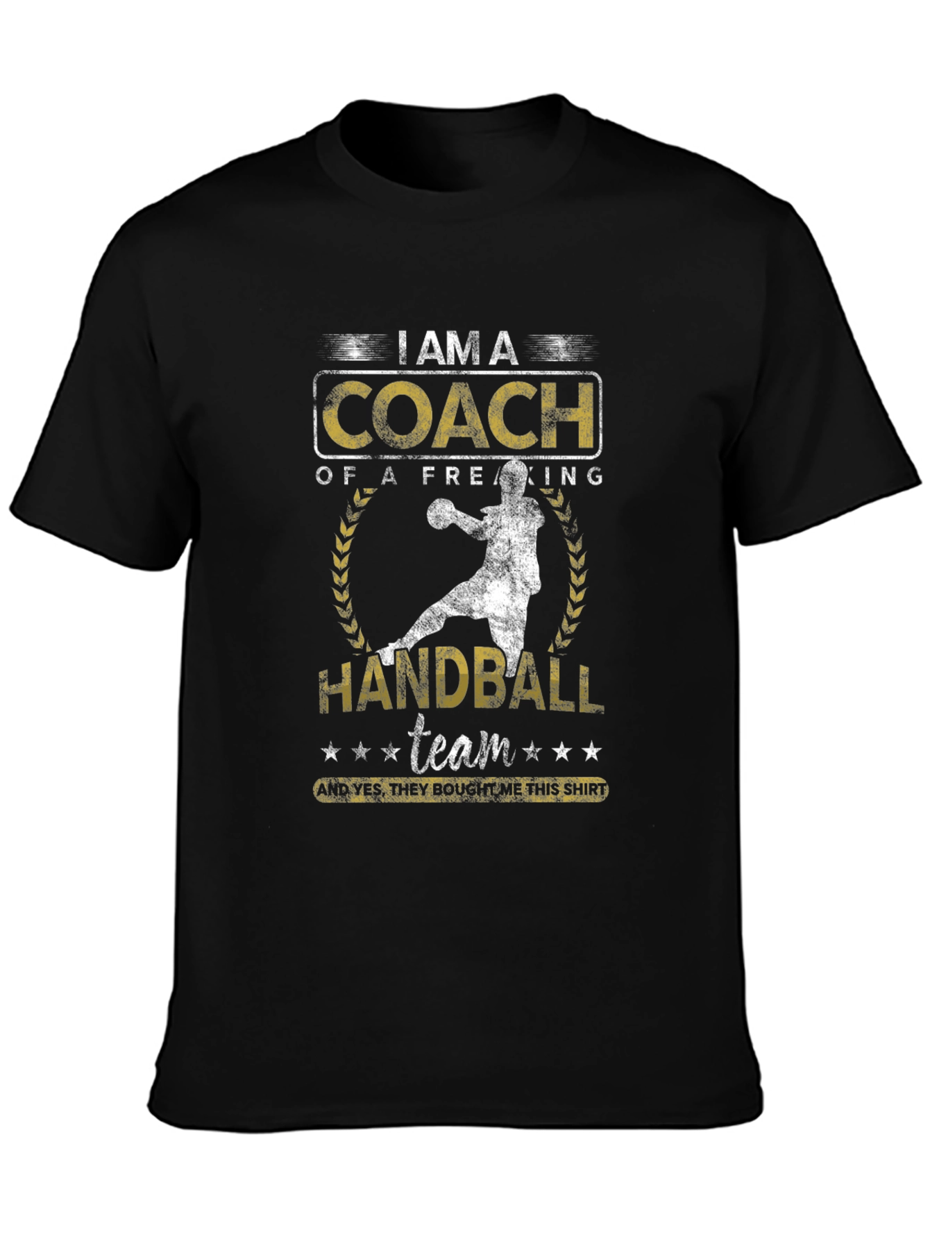 Handball Coach Graphic Tee - Freaking Awesome Team!