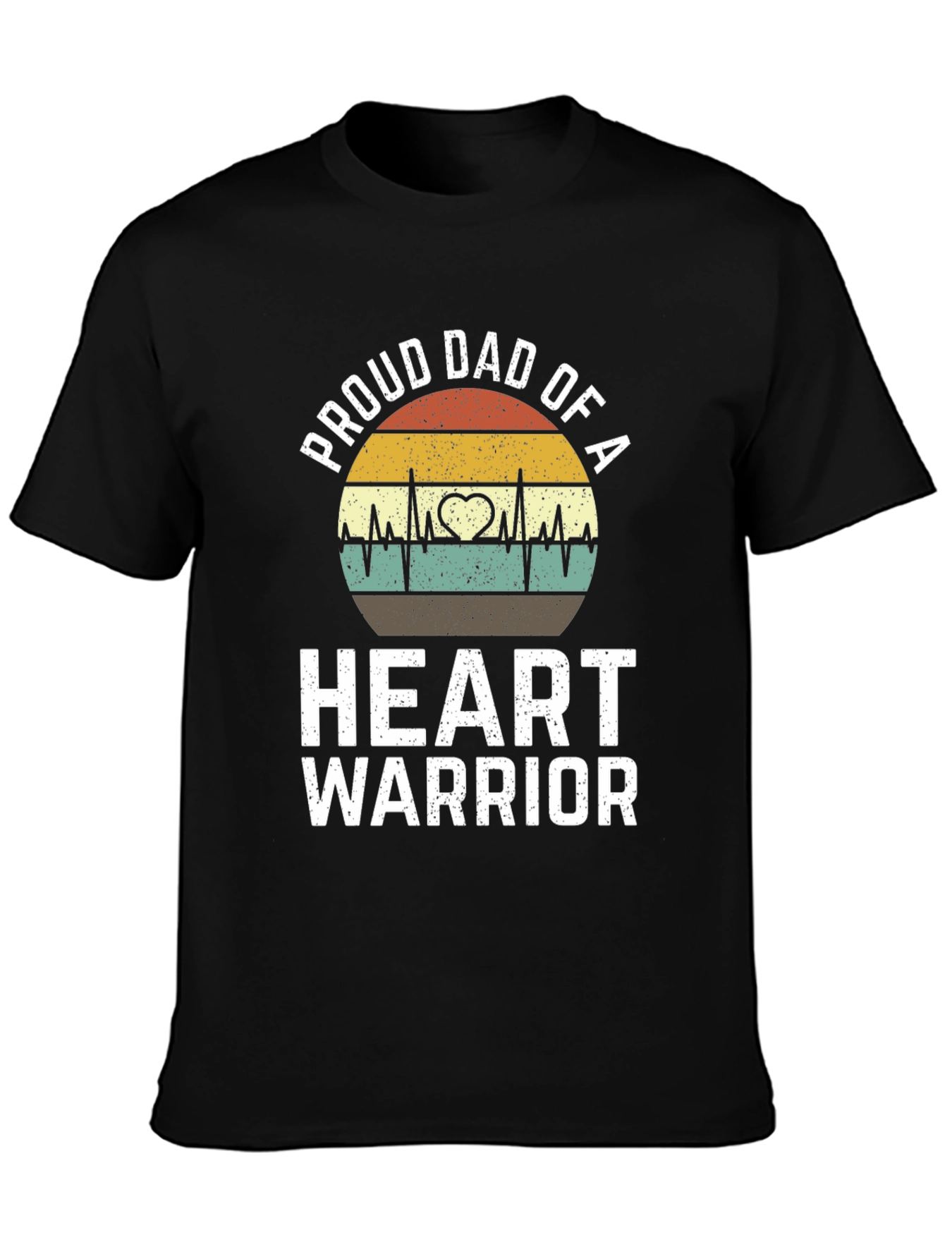 Proud Dad of a Heart Warrior T-Shirt