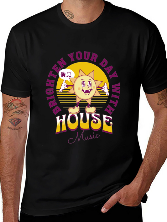 Brighten Your Day House Music T-Shirt