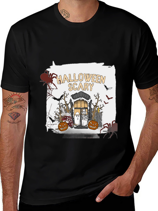 Halloween Scary Graphic T-Shirt