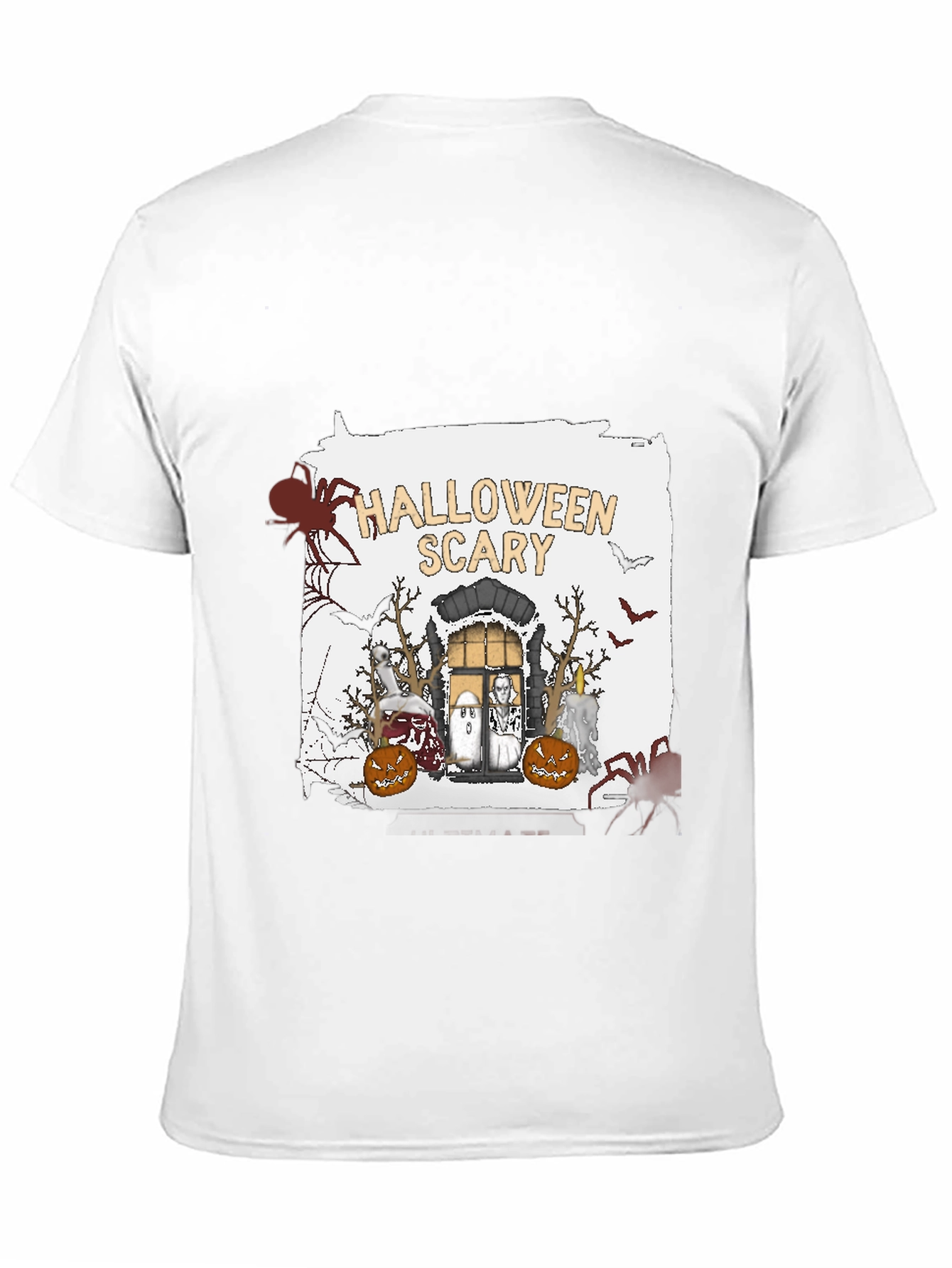 Halloween Scary Graphic T-Shirt