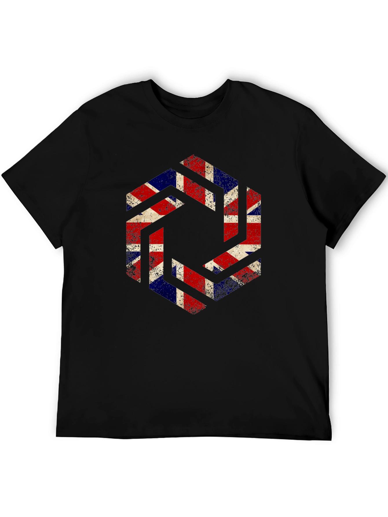Union Jack Graphic Tee - British Pride