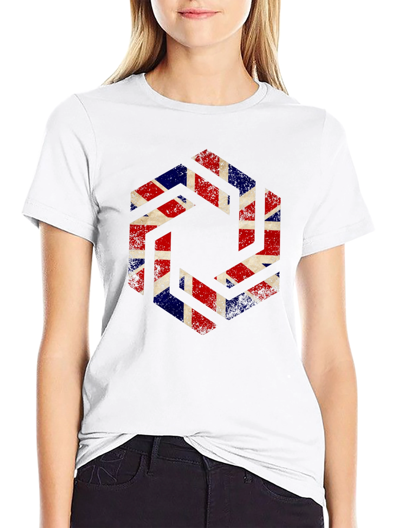 Union Jack Graphic Tee - British Pride