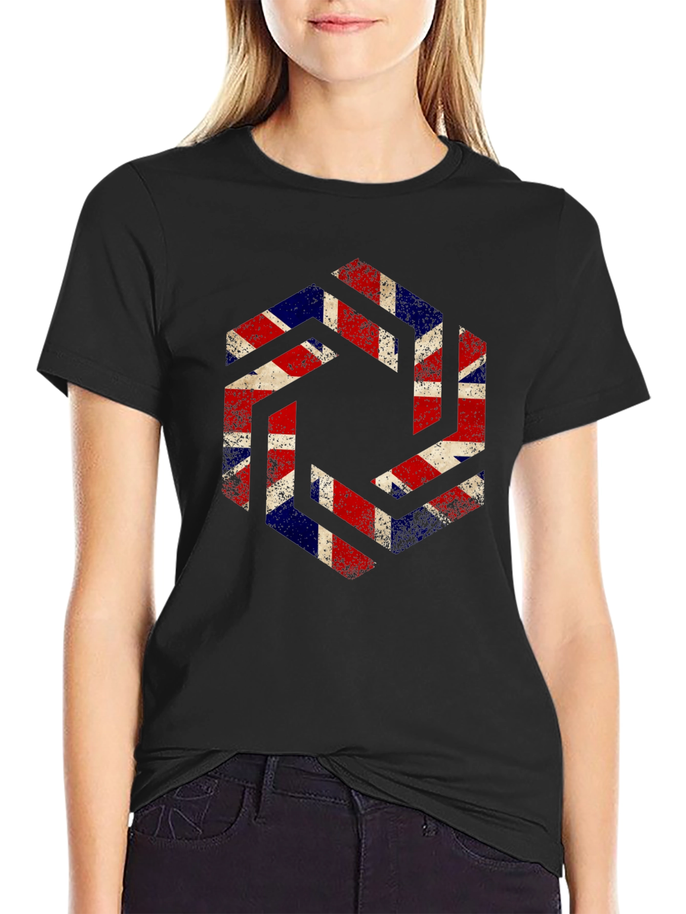 Union Jack Graphic Tee - British Pride