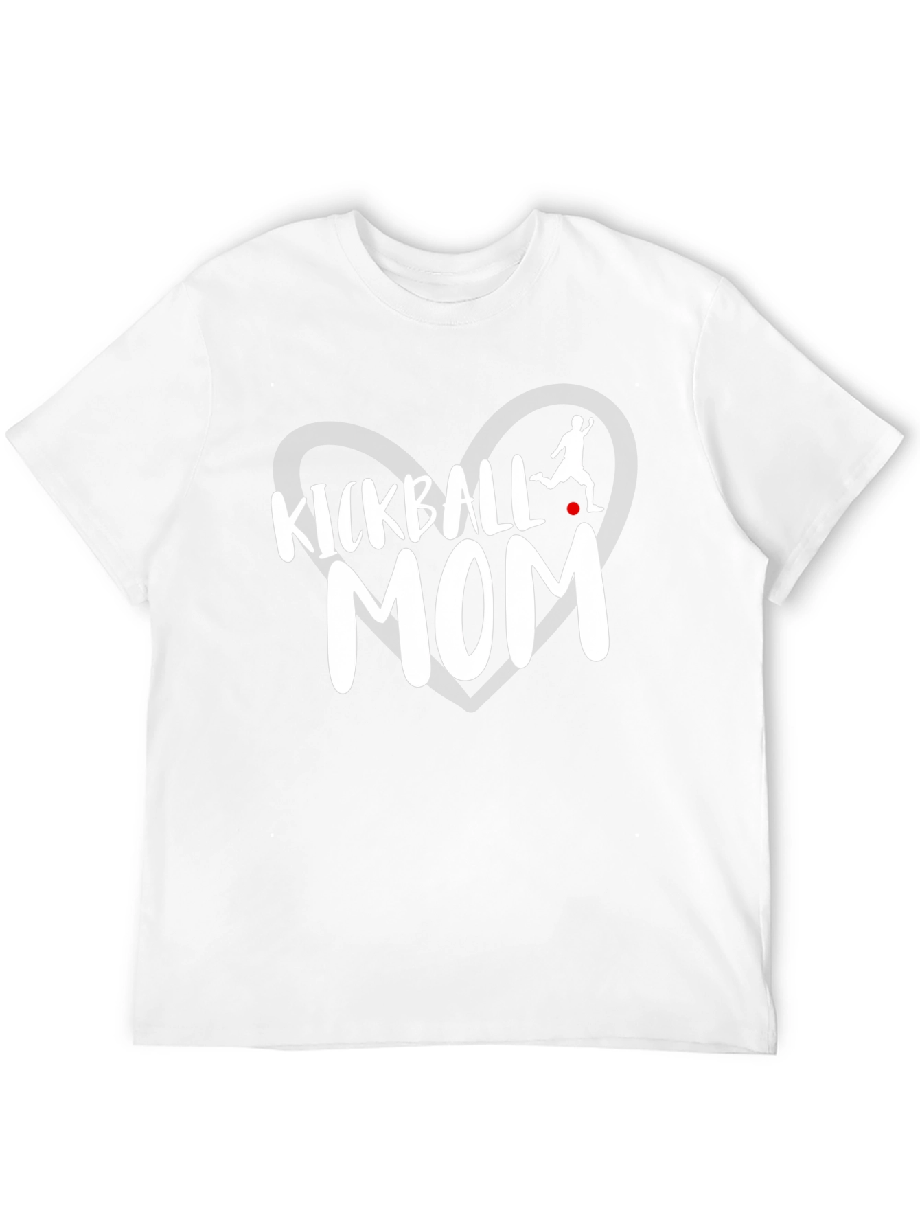 Kickball Mom T-Shirt - Black Graphic Tee