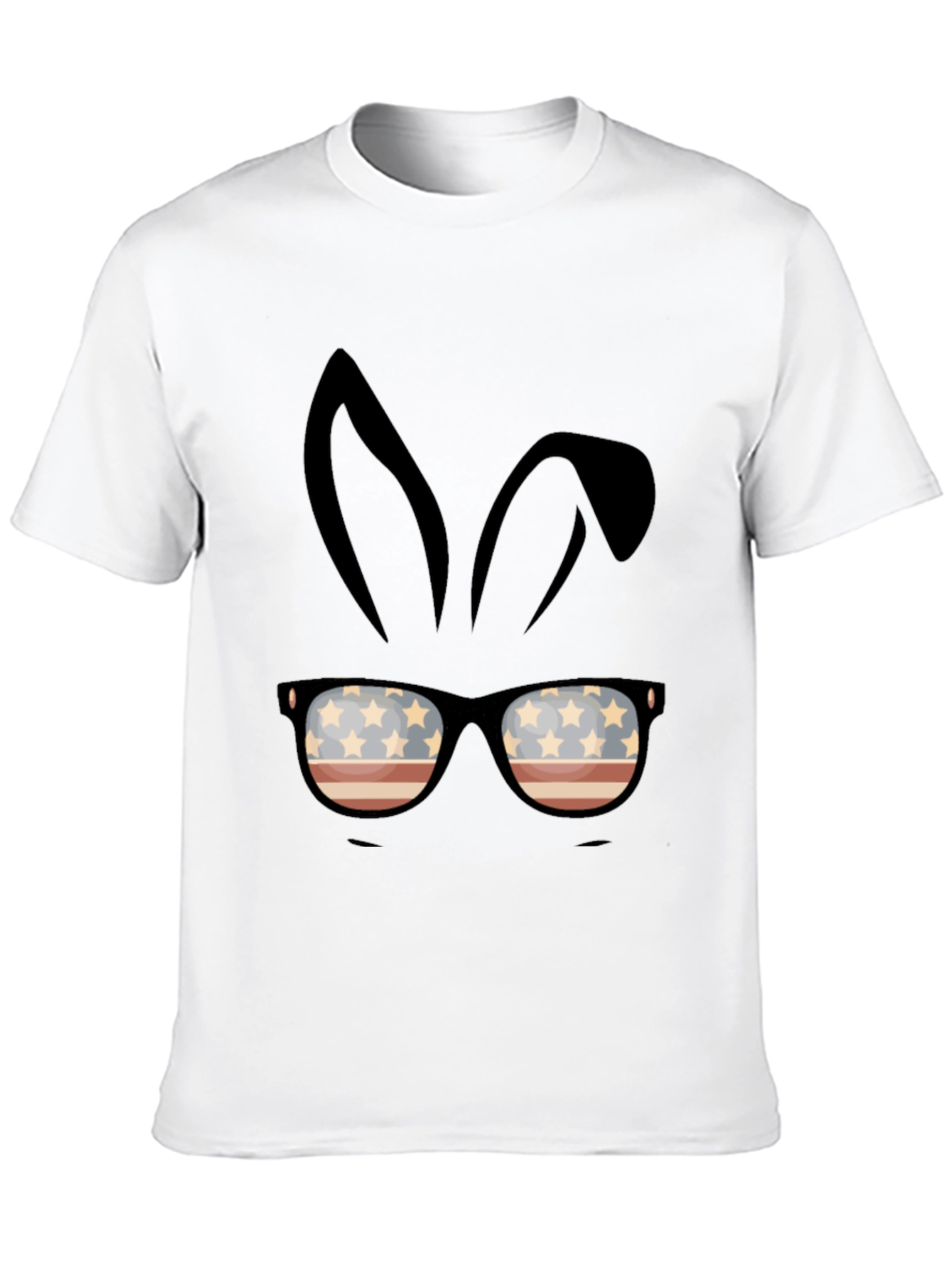 Patriotic Bunny Sunglasses T-Shirt