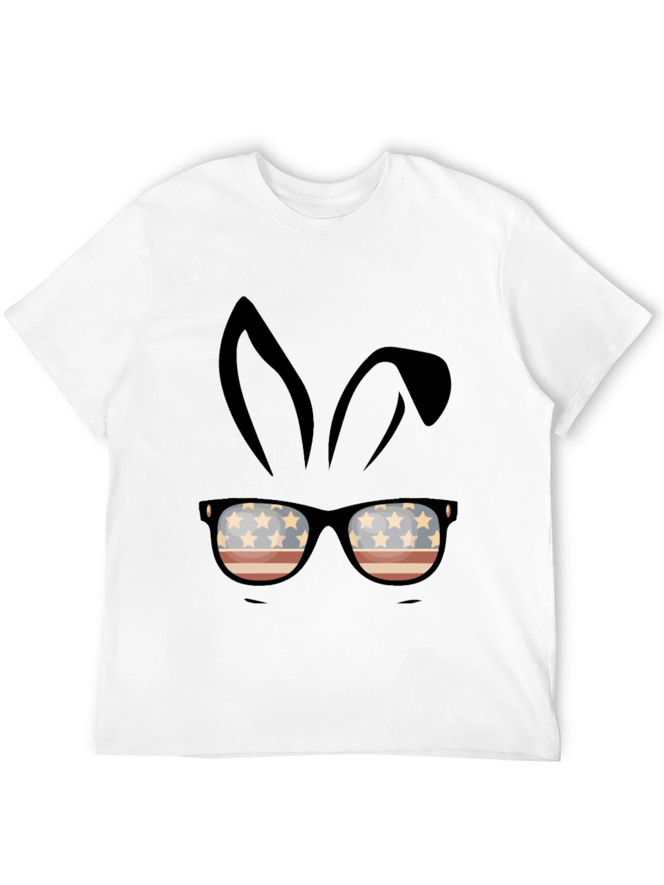 Patriotic Bunny Sunglasses T-Shirt