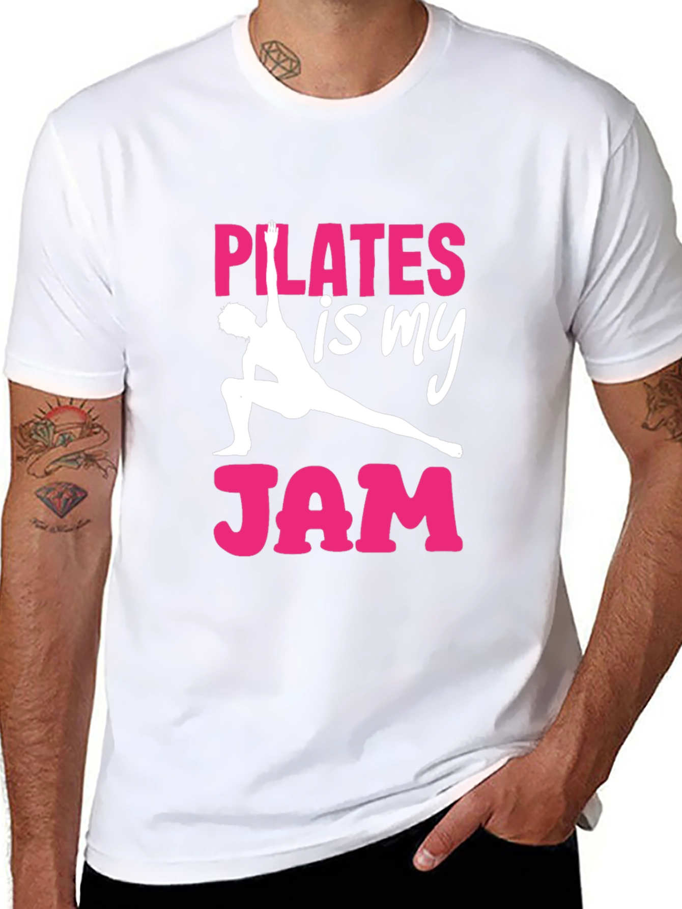 Pilates Is My Jam T-Shirt - Yoga Fitness Tee