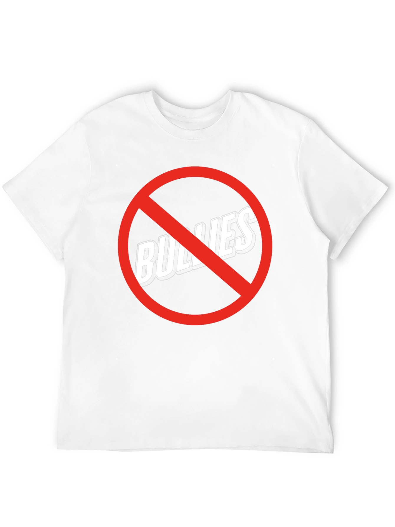 No Bullies Graphic Tee - Anti-Bullying Shirt