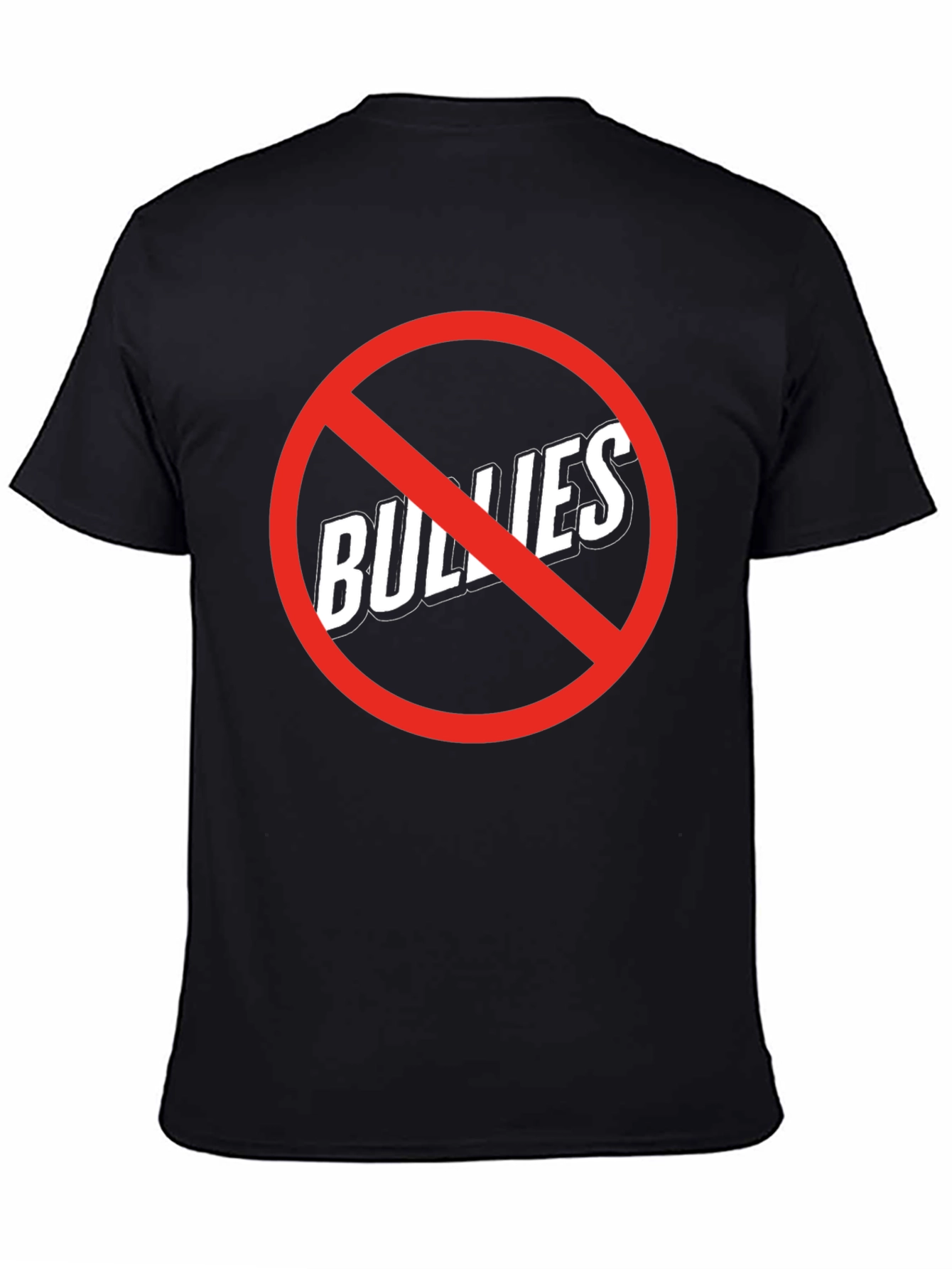 No Bullies Graphic Tee - Anti-Bullying Shirt