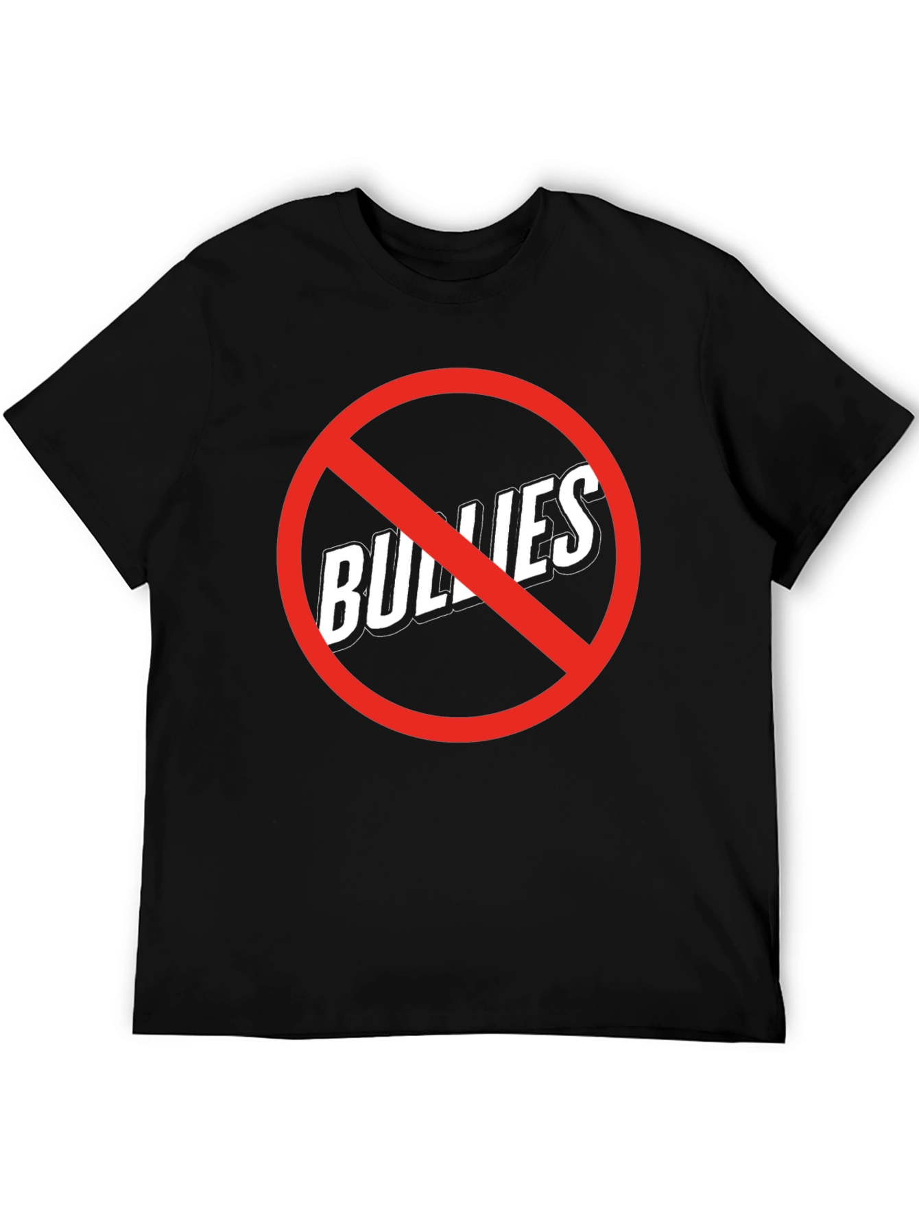 No Bullies Graphic Tee - Anti-Bullying Shirt