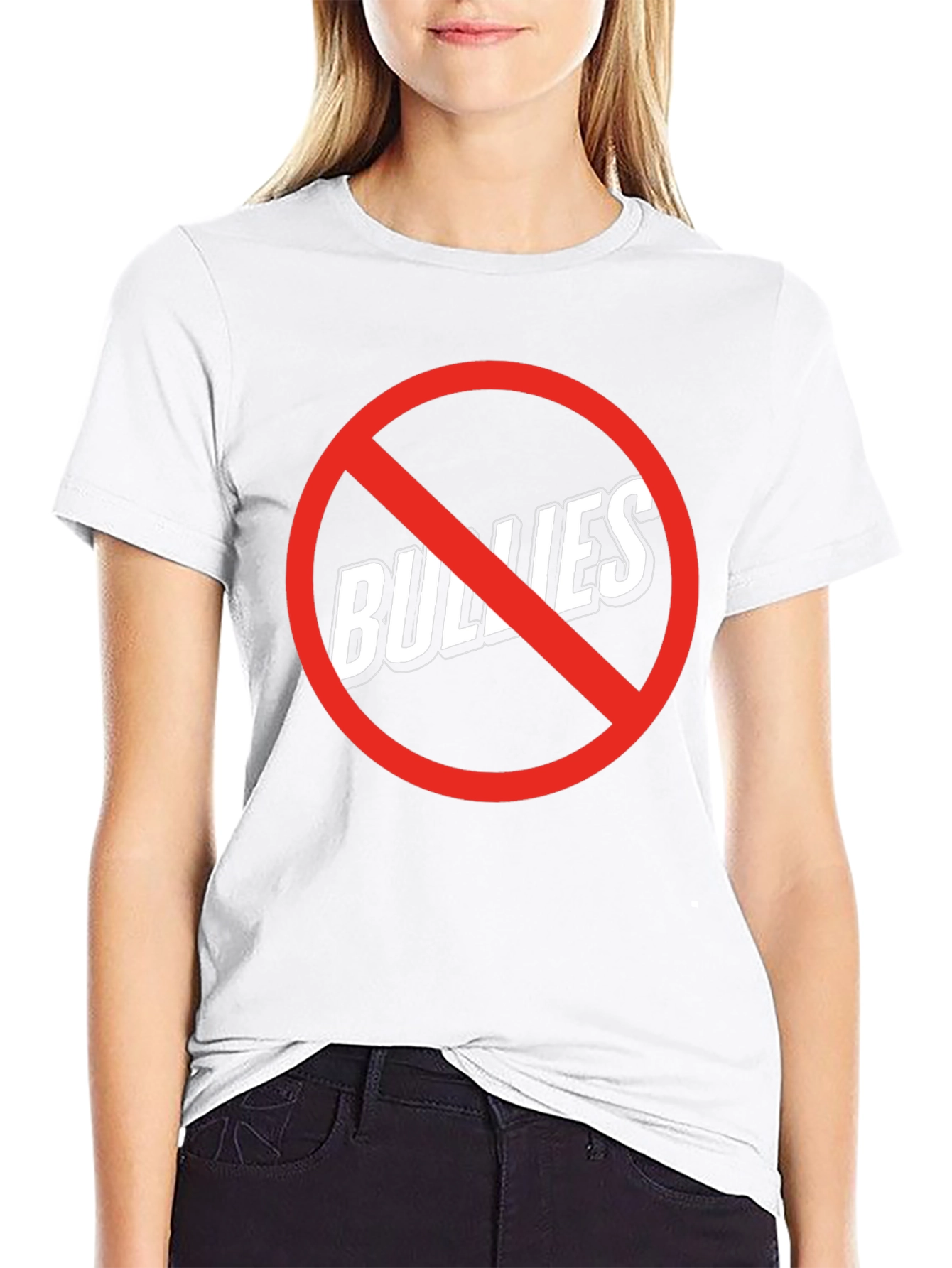 No Bullies Graphic Tee - Anti-Bullying Shirt
