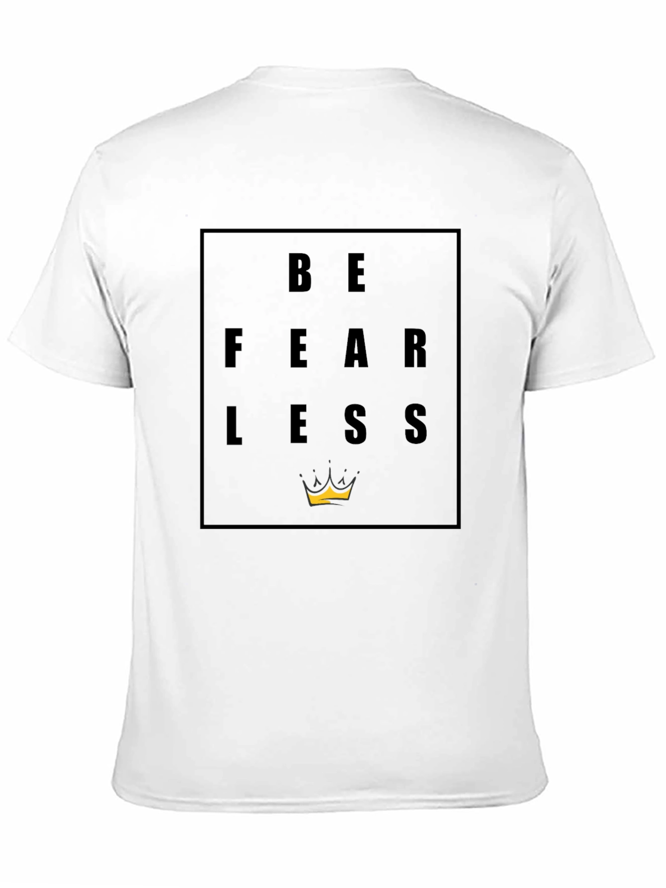 Be Fearless Graphic T-Shirt - Black