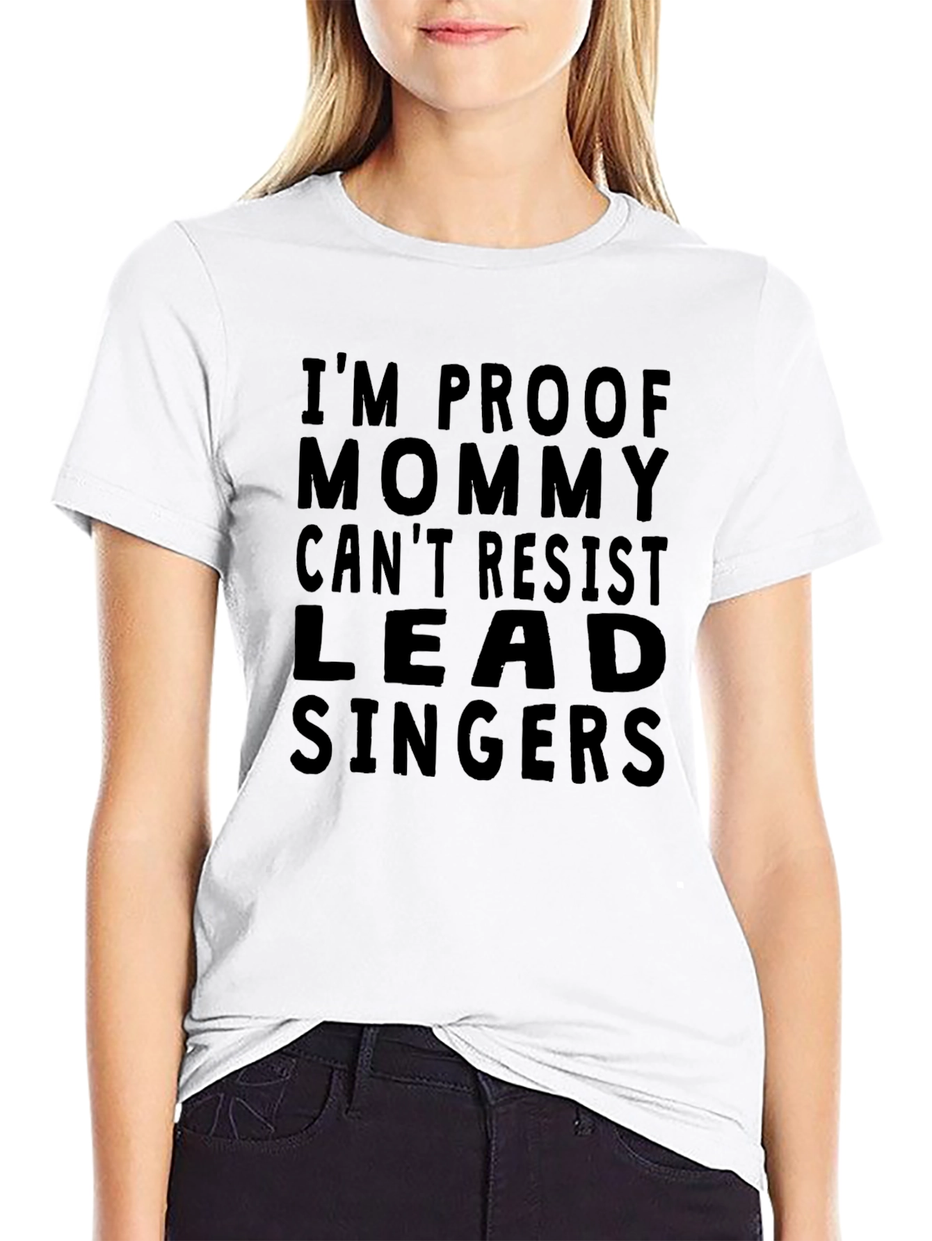 Funny Lead Singer T-Shirt - Mommy Cant Resist