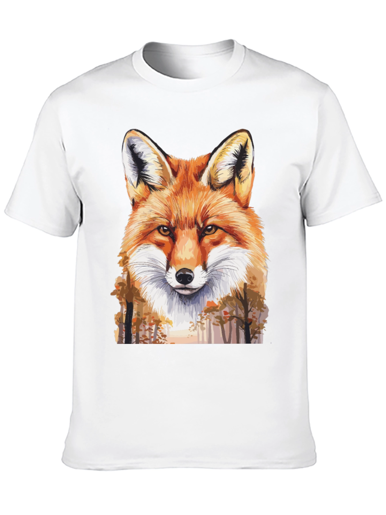 Fox Graphic Tee - Nature Lovers T-Shirt