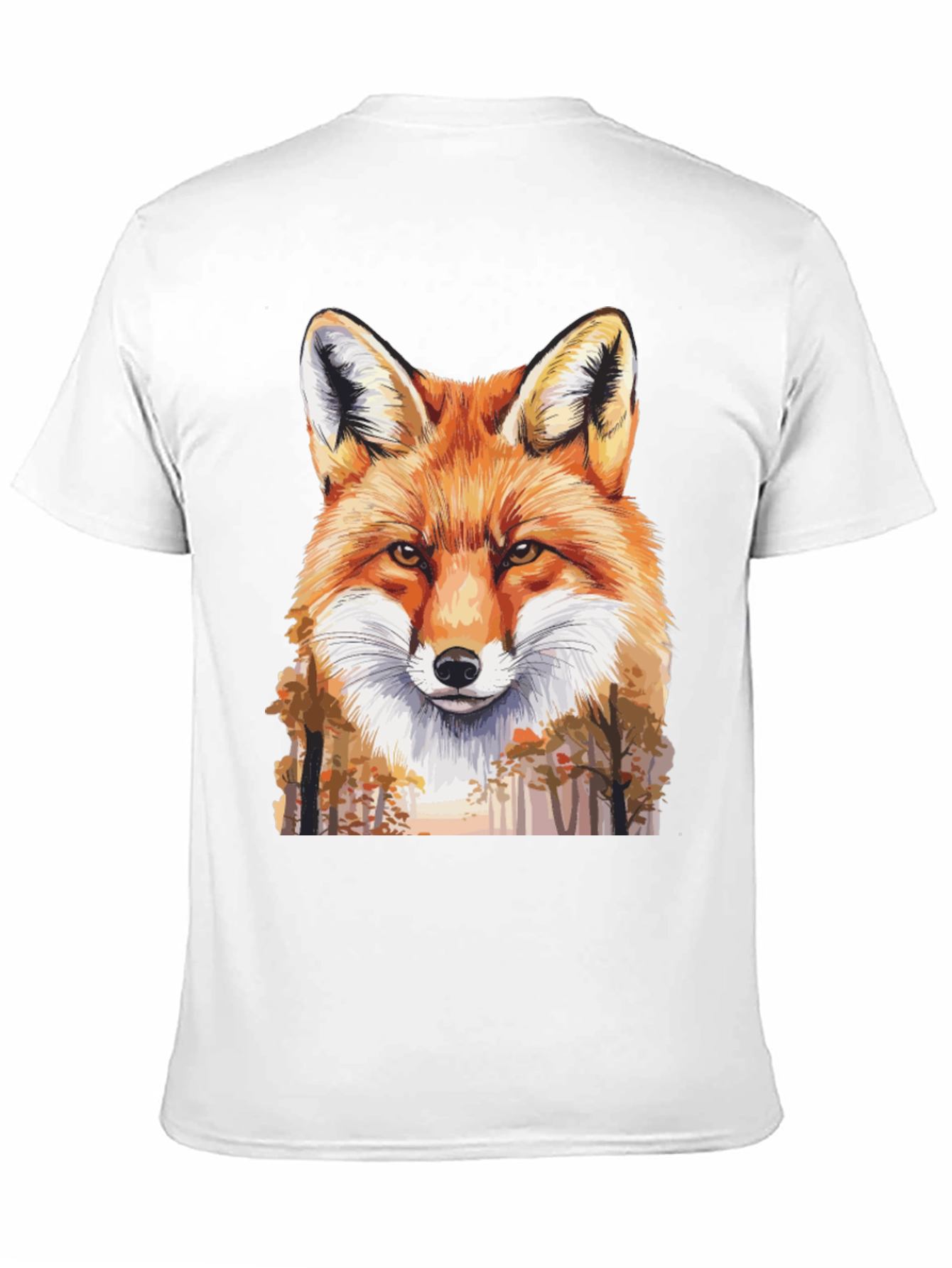 Fox Graphic Tee - Nature Lovers T-Shirt