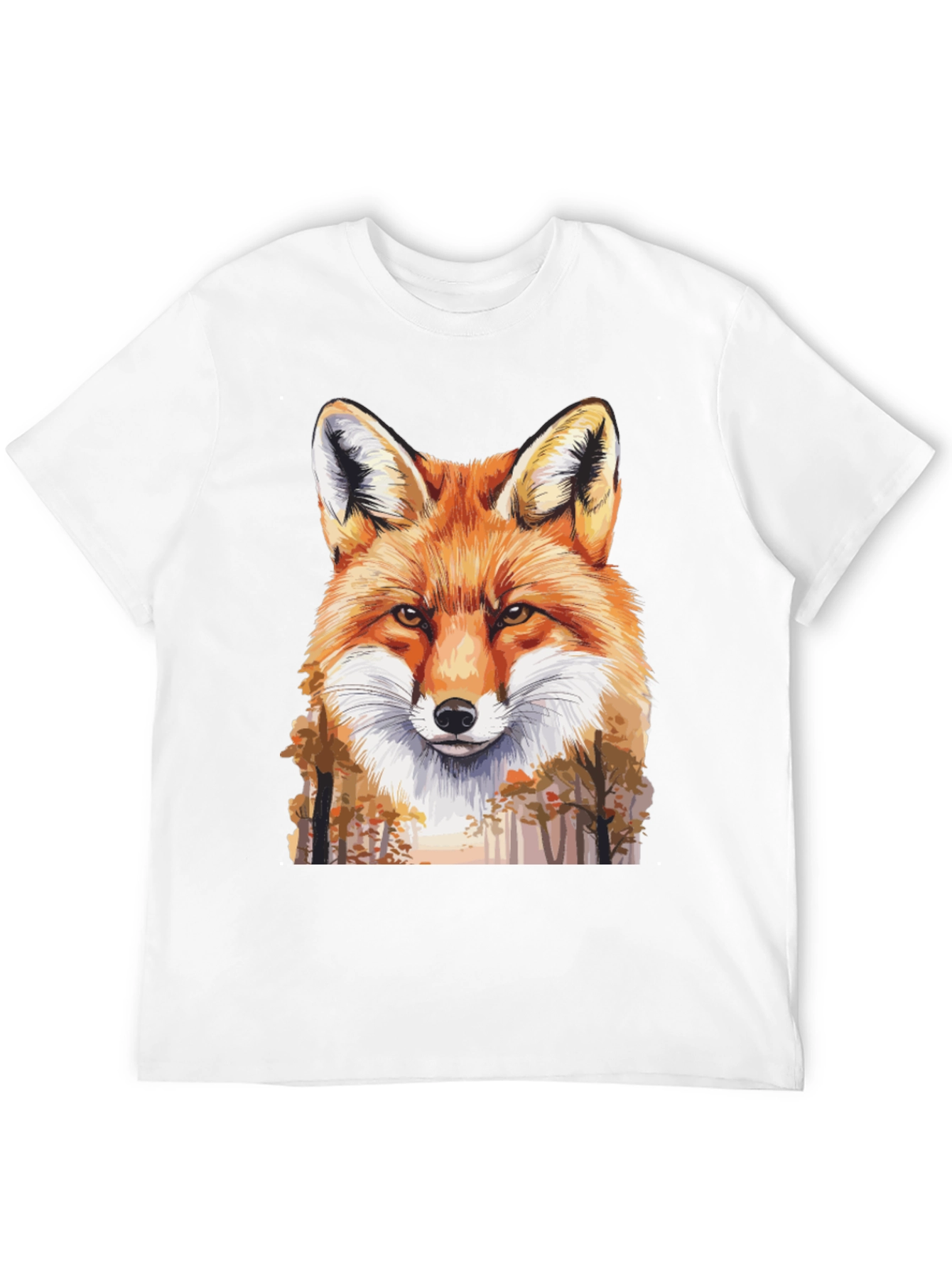 Fox Graphic Tee - Nature Lovers T-Shirt