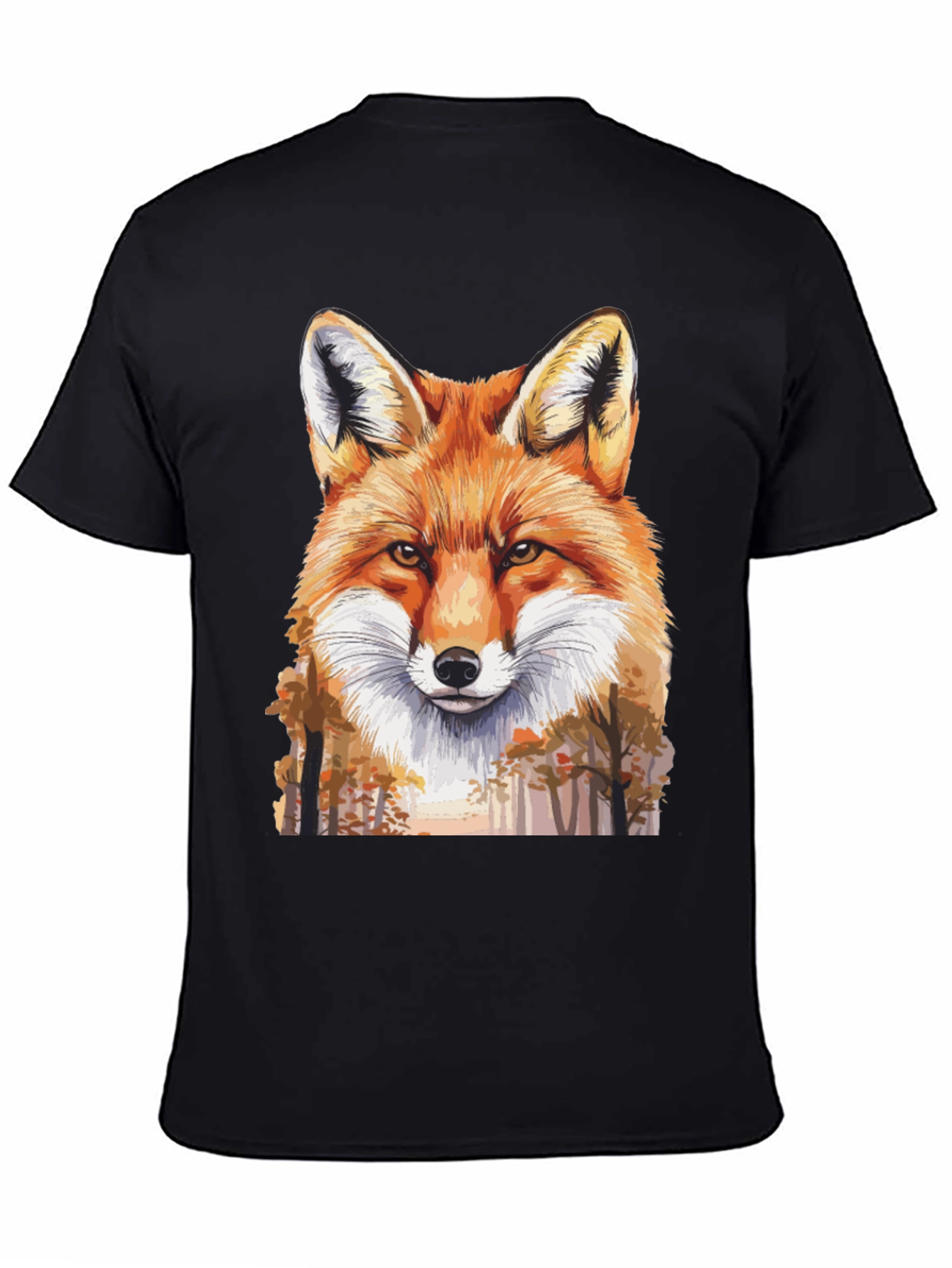 Fox Graphic Tee - Nature Lovers T-Shirt