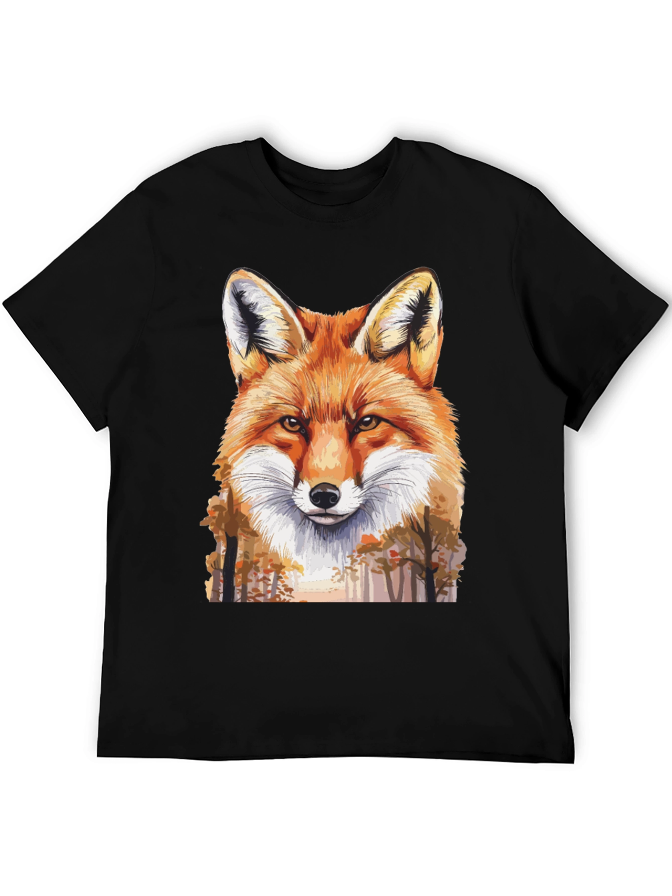 Fox Graphic Tee - Nature Lovers T-Shirt