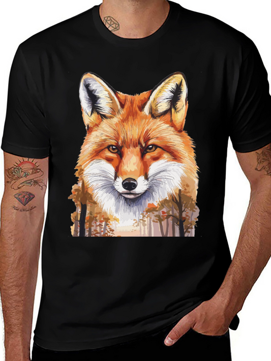 Fox Graphic Tee - Nature Lovers T-Shirt